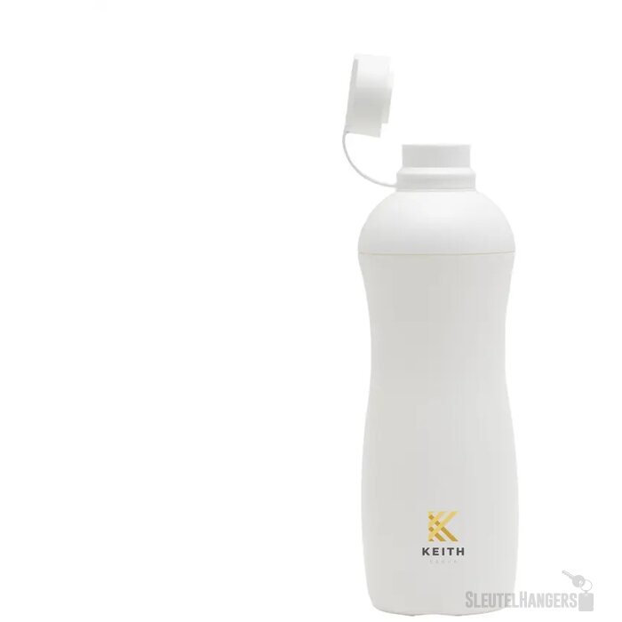 Oasus Bio Bottle 500 Ml Waterfles Wit/Wit