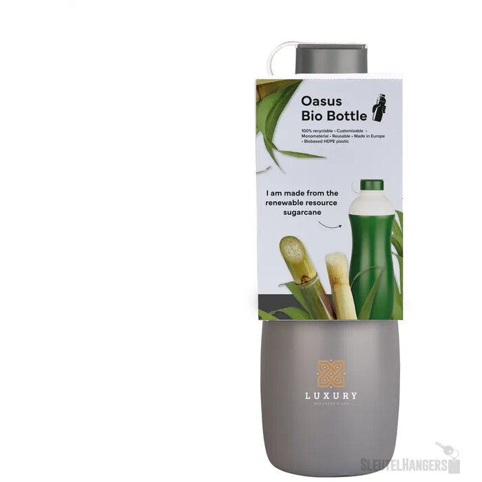 Oasus Bio Bottle 500 Ml Waterfles Grijs
