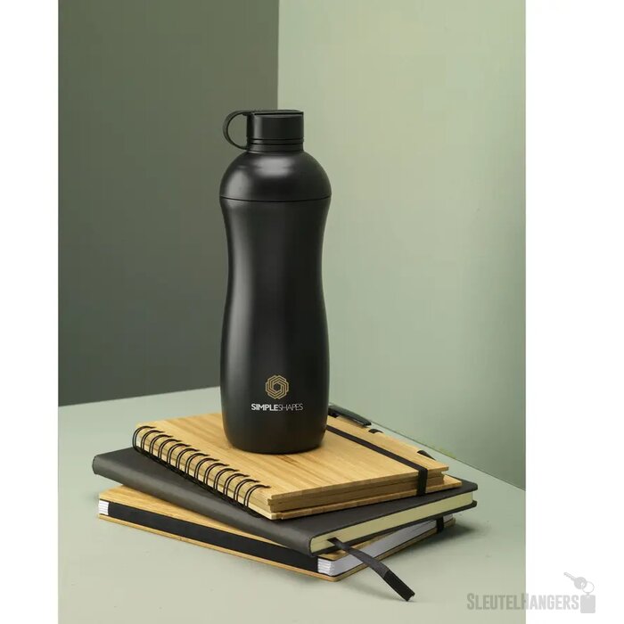 Oasus Bio Bottle 500 Ml Waterfles Zwart