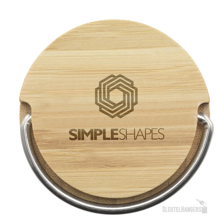 Bamboe Waterfles Met Infuser (300 Ml) Bruin