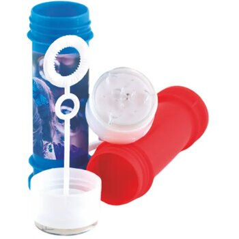 Bellenblaas met geduldspelletje Lichtblauw