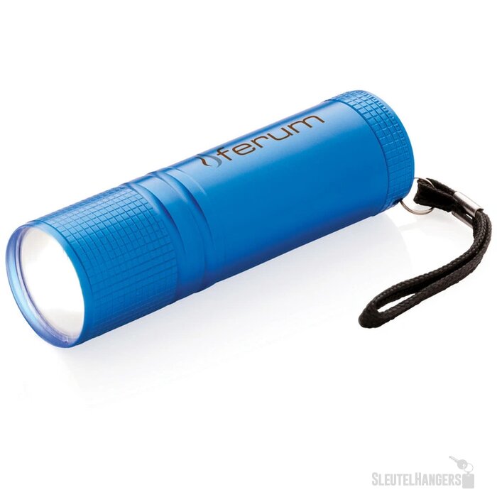 COB zaklamp blauw