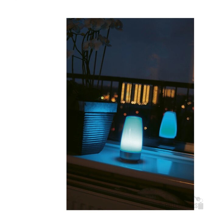 Changing Colours Sfeerlamp Zilver