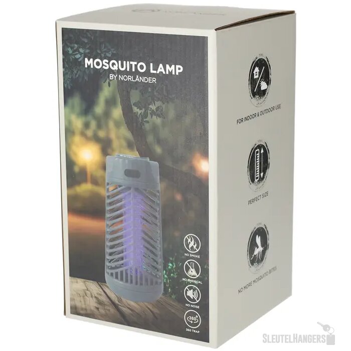 NORLÄNDER Anti Muggen Lamp Grijs