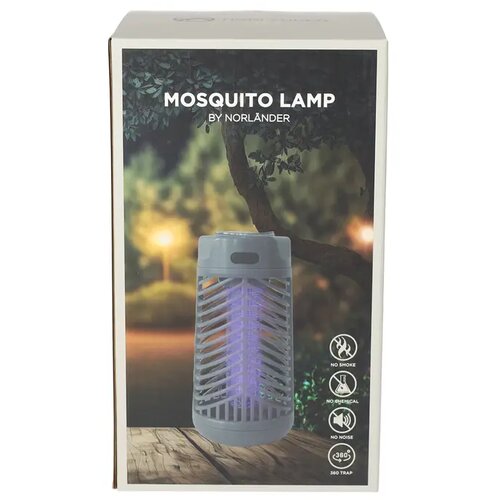 NORLÄNDER Anti Muggen Lamp Grijs