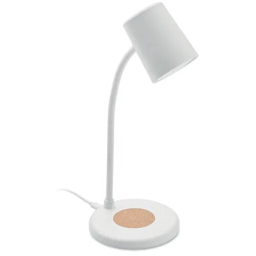 Lamp met oplader en speaker Wit