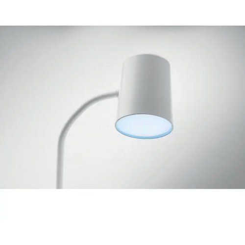 Lamp met oplader en speaker Wit