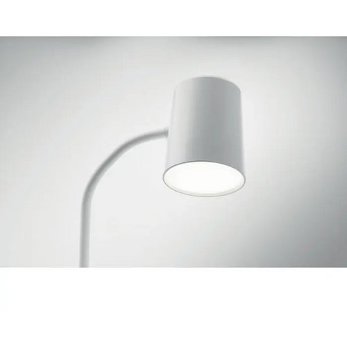 Lamp met oplader en speaker Wit