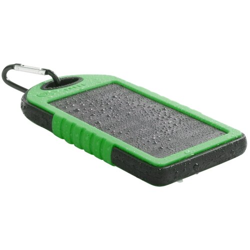 Powerbank op zonne-energie (4.000 mAh) Groen