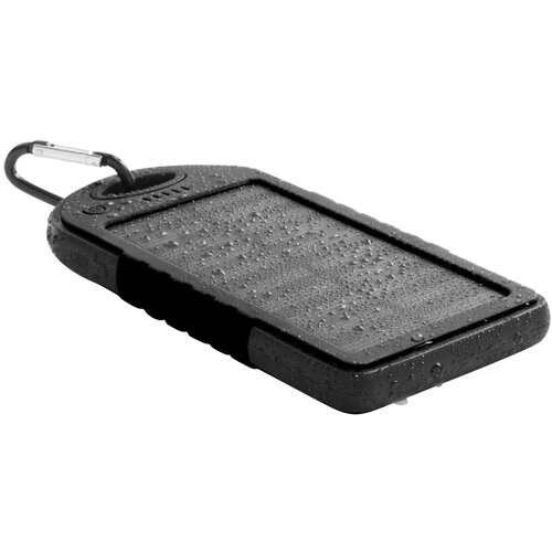 Powerbank op zonne-energie (4.000 mAh) Zwart