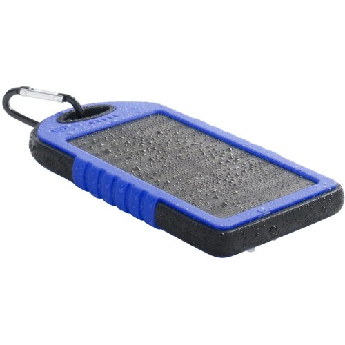 Powerbank op zonne-energie (4.000 mAh) Blauw