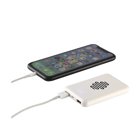 Pocketpower Powerbank (5.000 mAh) Wit