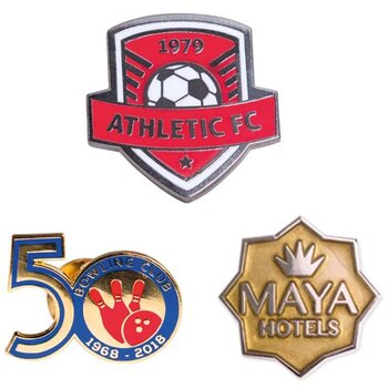 Metalen pin in eigen vorm (hard emaille) Metalen pin in eigen vorm (hard emaille)