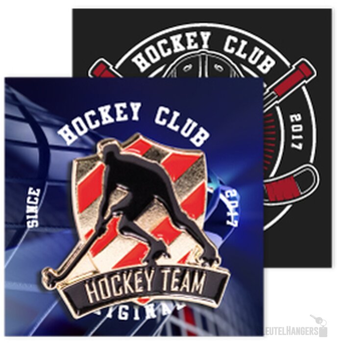 Metalen pin in eigen vorm (zacht emaille)