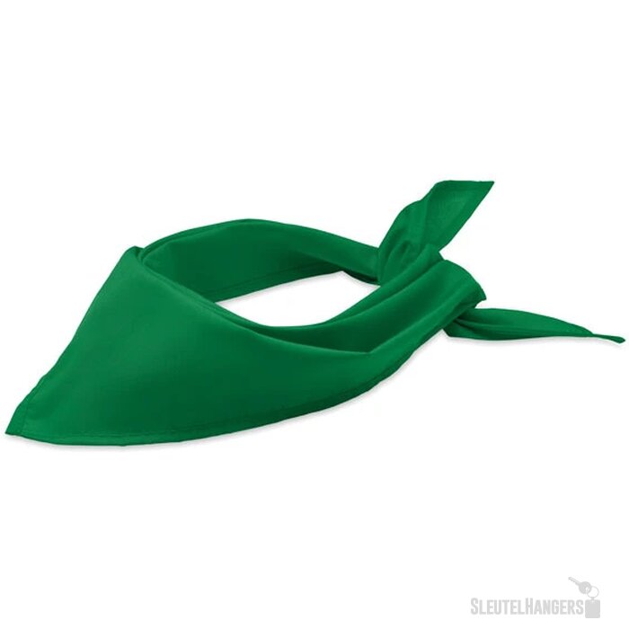 Katoenen bandana Groen