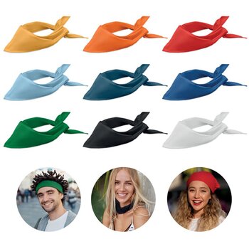 Katoenen bandana Groen