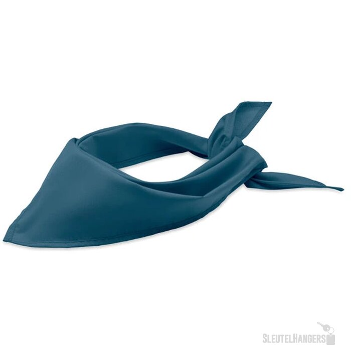 Katoenen bandana Kobaltblauw