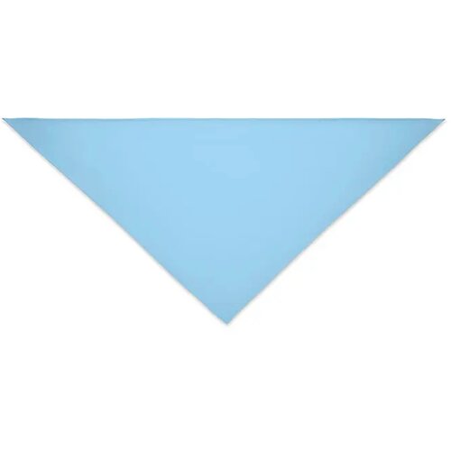Katoenen bandana Lichtblauw