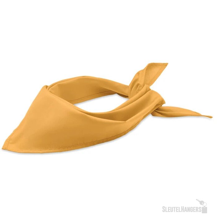 Katoenen bandana Geel