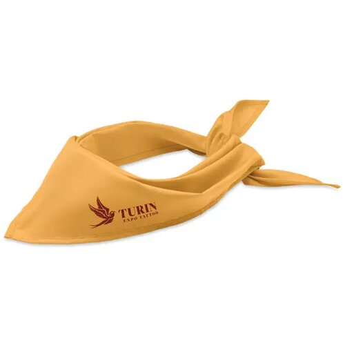 Katoenen bandana Geel