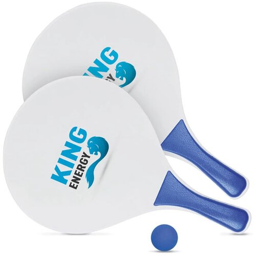 Beach tennis set Blauw