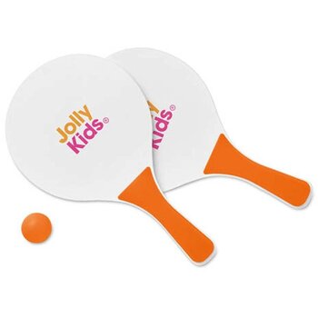 Kinder Beachball Set Oranje