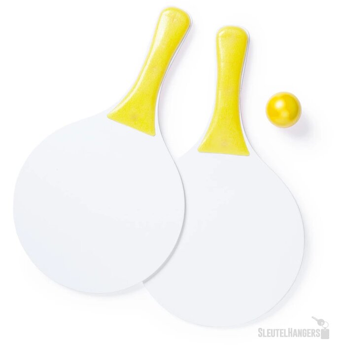 Kinder Beachball Set Geel