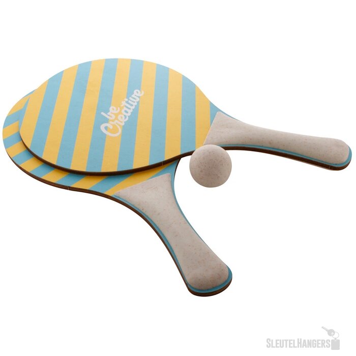 Beachball Set Volledig Bedrukt Naturel