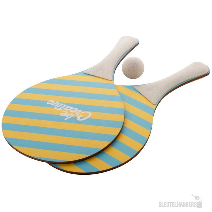 Beachball Set Volledig Bedrukt Naturel