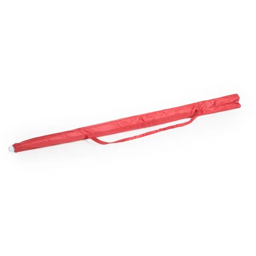 Grote parasol met kantelbare stok Rood