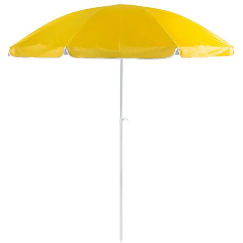 Grote parasol met kantelbare stok Geel