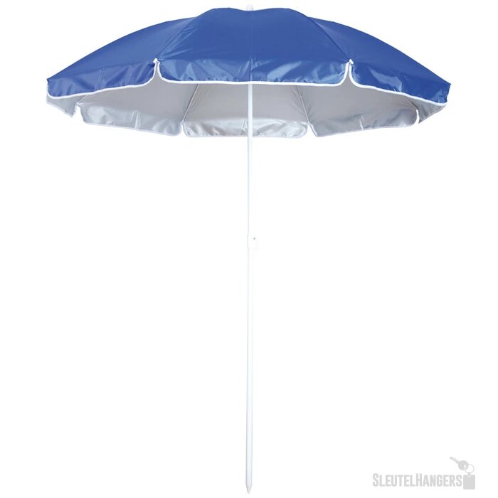 Strandparasol Met Uv-Bescherming Blauw