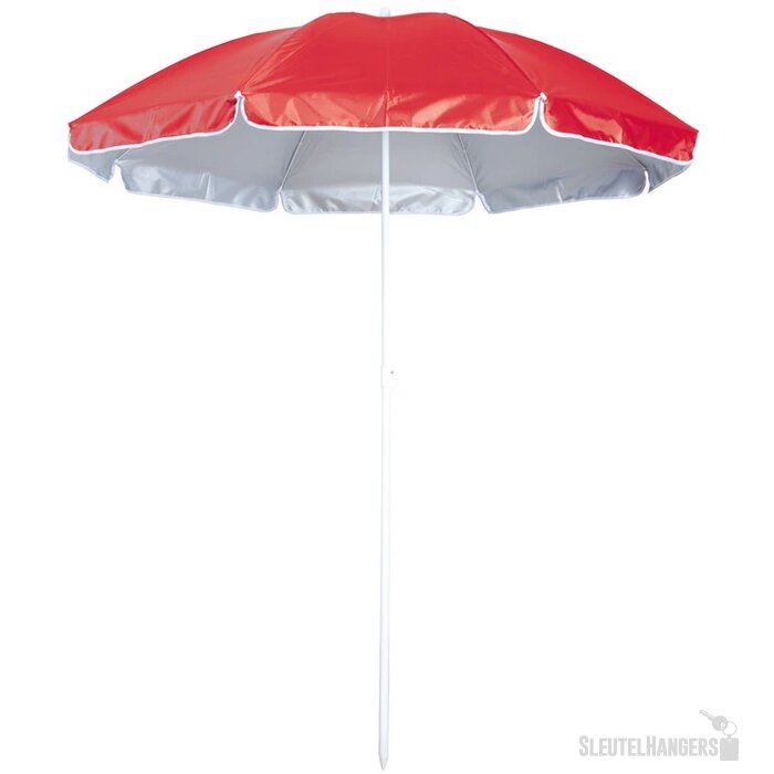 Strandparasol Met Uv-Bescherming Rood