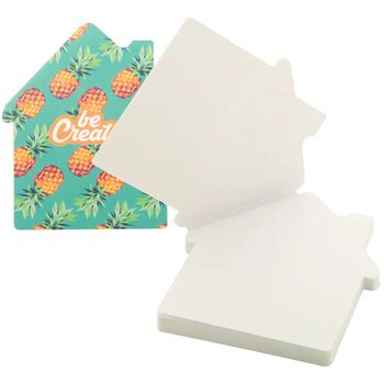 Custom Made Zelfklevende Blaadjes Wit