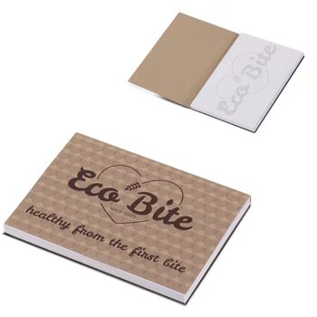 Boekje met zelfklevende memoblaadjes Veelkleurig