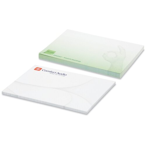 Memoblok met sticky notes Wit