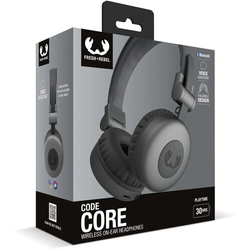 Fresh 'n Rebel Code Core Koptelefoon Donkergrijs