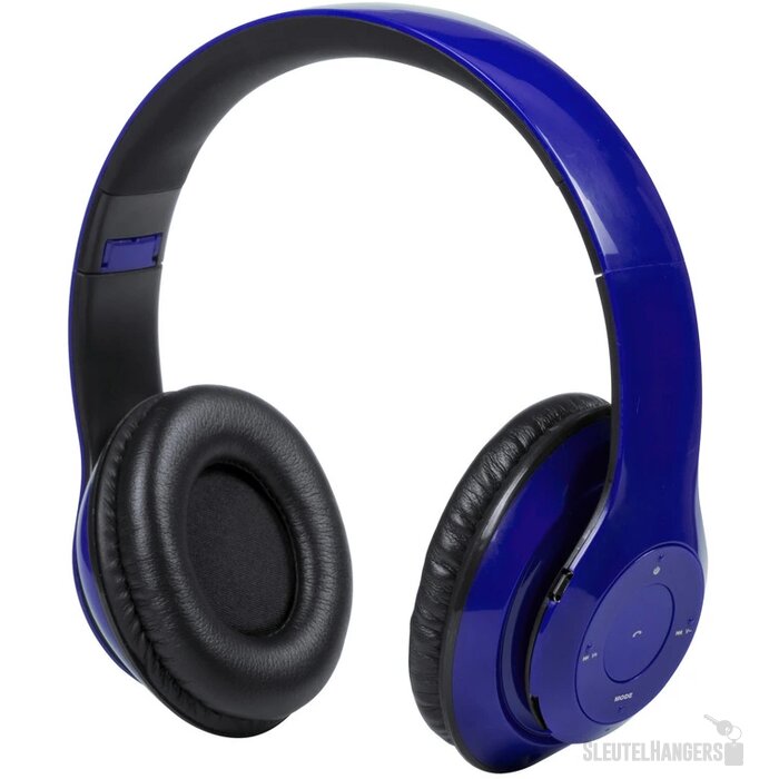 Bluetooth hoofdtelefoon Blauw