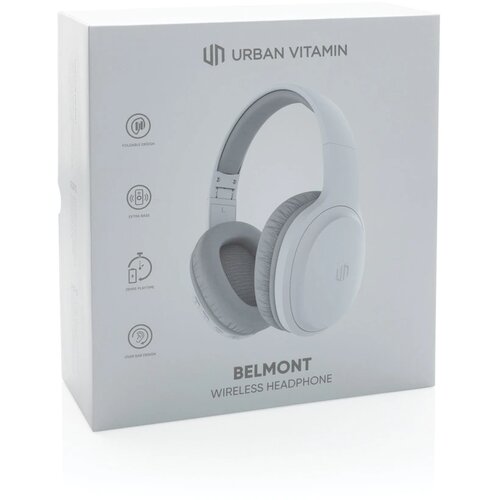 Urban Vitamin Belmont draadloze hoofdtelefoon Wit