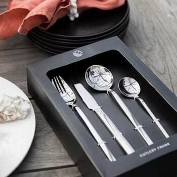 Sagaform Frank bestekset (16-delig) Zilver