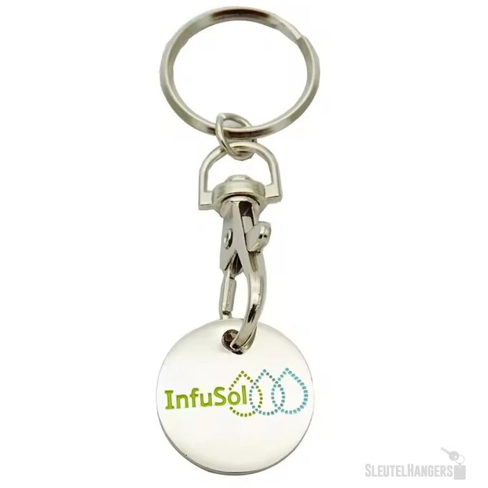 Metalen winkelwagenmuntjes