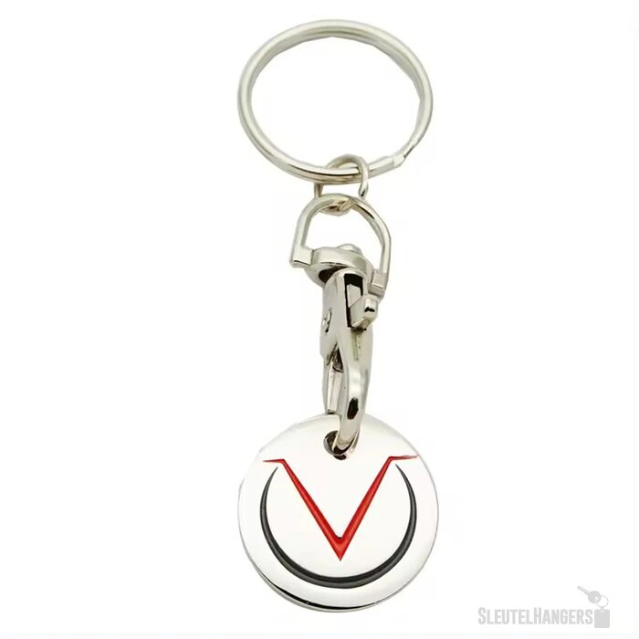 Metalen winkelwagenmuntjes