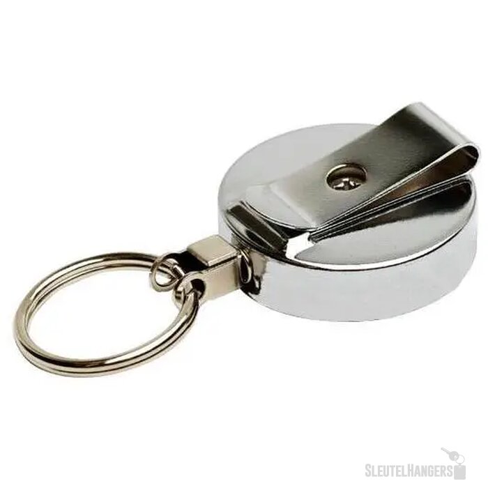 Jojo 50 met sleutelring & plastic draad zilver