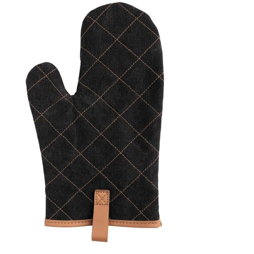 Deluxe canvas ovenhandschoen zwart