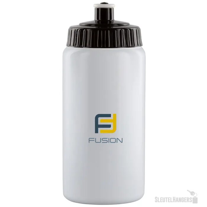 Sugarcane Bio Bidon (500 ml) Wit/Zwart