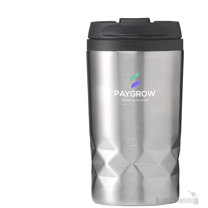 Graphic Mini Mug Rcs Recycled Steel 250 Ml Thermosbeker Zilver