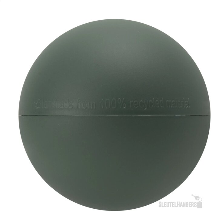 Gerecycled kunststof kerstbal (Ø 7 cm) Groen