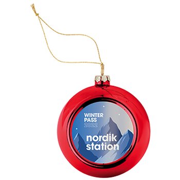 Sublimatie kerstbal (Ø 6 cm) Rood Sublimatie kerstbal (Ø 6 cm) Rood