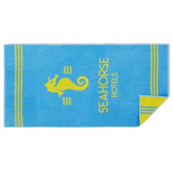 Jacquard geweven strandlaken