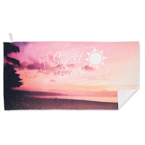 Full colour strandlaken met elastiek